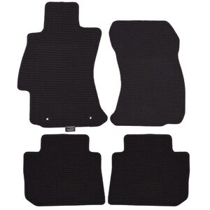 Subaru Crosstrek Floor Mats Genuine OEM Black Carpet 4 Piece Set J501SFJ300 NEW